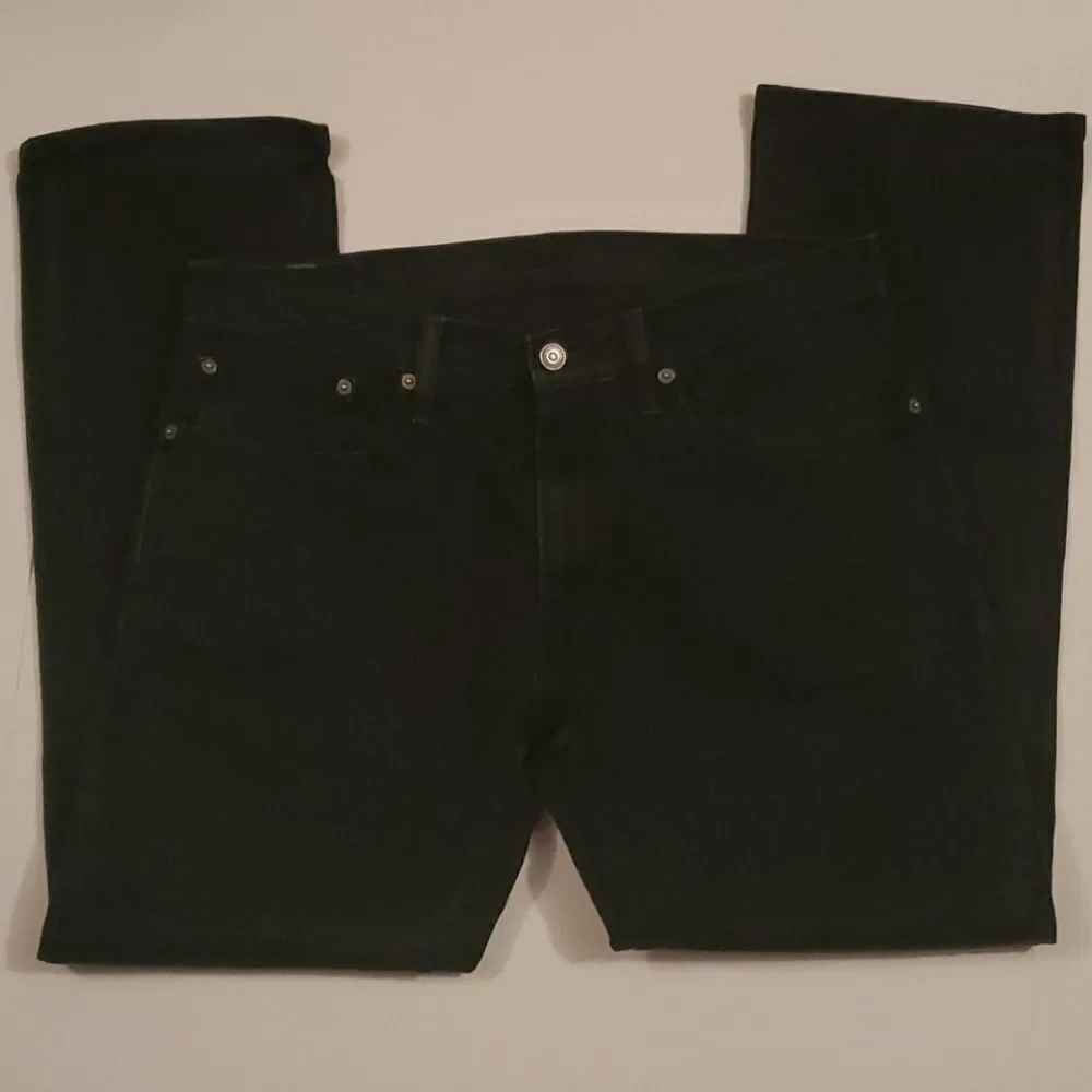 Levi's 559 Denim Black Jeans 34 x 28